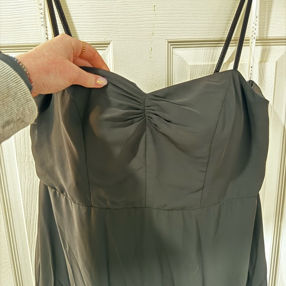 Azazie Black Bridesmaid Dress - Picture 3 of 4